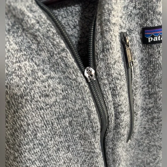 Patagonia Men's Heather Gray Better Sweater Vest - Picture 10 of 11